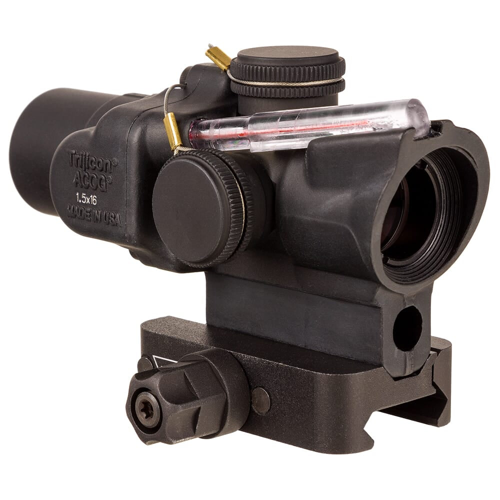 Trijicon ACOG TA11 3.5x35mm Illuminated Red Crosshair .223 Reticle Rifle Scope