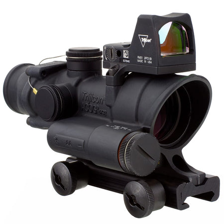 Trijicon ACOG TA02 4x32mm Red Crosshair .223 Reticle Rifle Scope