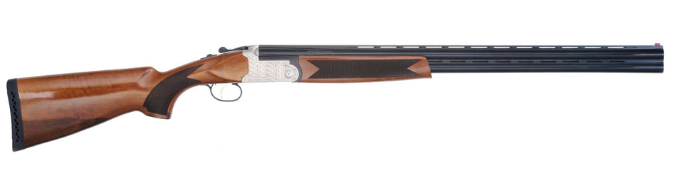 TriStar Setter S/T 12 Gauge Side-by-Side Shotgun, 3" Chamber, 2-Round Capacity, 28" Chrome-Lined Vent Rib Barrel, Gloss Walnut Stock