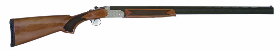 TriStar Setter S/T .410 Bore Break-Open Shotgun, 3" Chamber, 2-Round Capacity, 28" Vent Rib Barrel, Engraved Silver Receiver