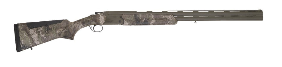 TriStar 35223 Hunter Mag II 12GA Over/Under Shotgun - OD Green Steel Receiver, TrueTimber Strata Stock, Right Hand