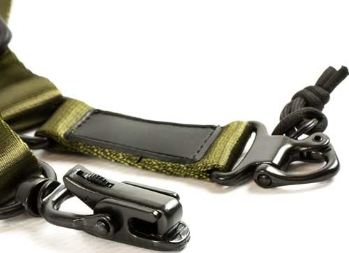 JE Green Quick-Draw Single/Dual Point Rifle Sling