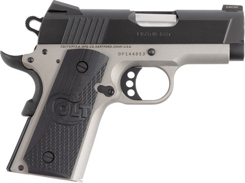 Colt Defender O7000XETT .45 ACP 7+1 3" Pistol, Steel Slide, Aluminum Frame, G10 Grip