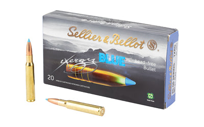 Sellier & Bellot eXergy Blue Solid Copper 30-06 180gr SP 20/rd