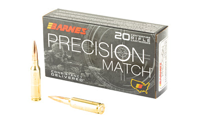 Barnes 6.5mm Creedmoor 30166 Precision Match Open Tip Match Boat Tail 140 Grain