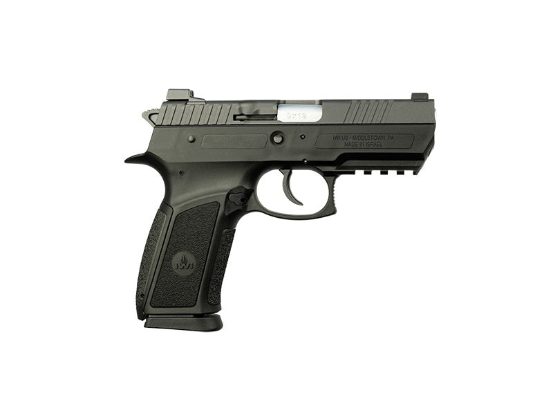 IWI US J941PSL9II Jericho 941 Enhanced 9mm Luger 3.8" Barrel 16+1 Pistol, Black