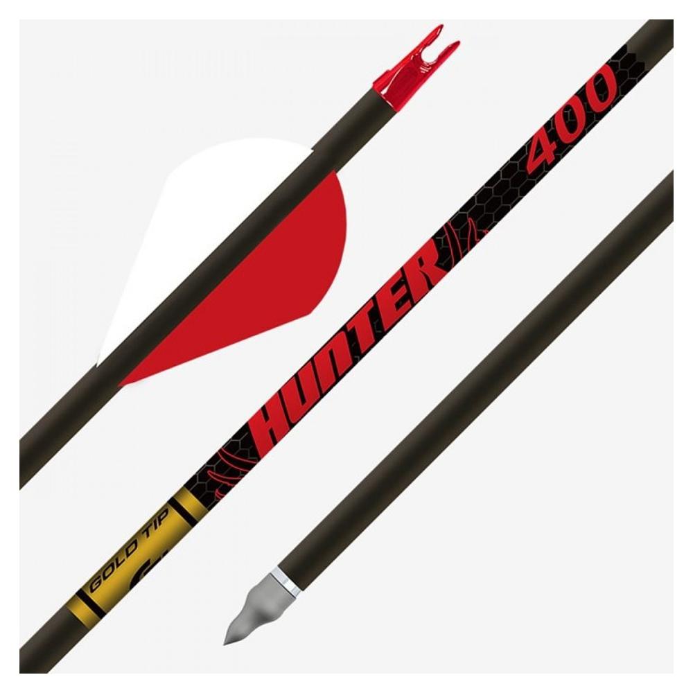 Gold Tip Hunter 500 2" Raptor Vanes Arrows 6-Pack
