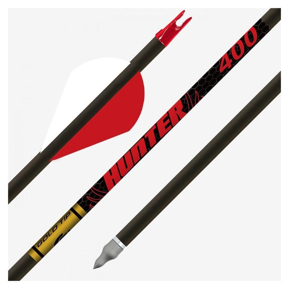 Gold Tip Hunter 500 2" Raptor Vanes Arrows 6-Pack