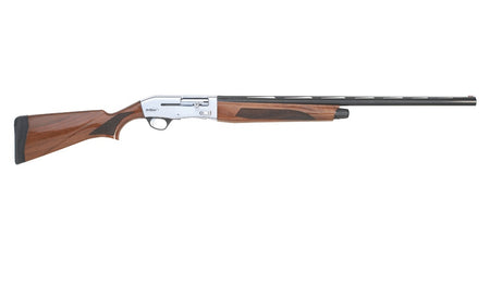 TriStar Viper G2 Pro 20 Gauge Semi-Auto Shotgun, 3" Chamber, 5+1 Capacity, 26" Vent Rib Barrel, Silver Receiver, Turkish Walnut Stock