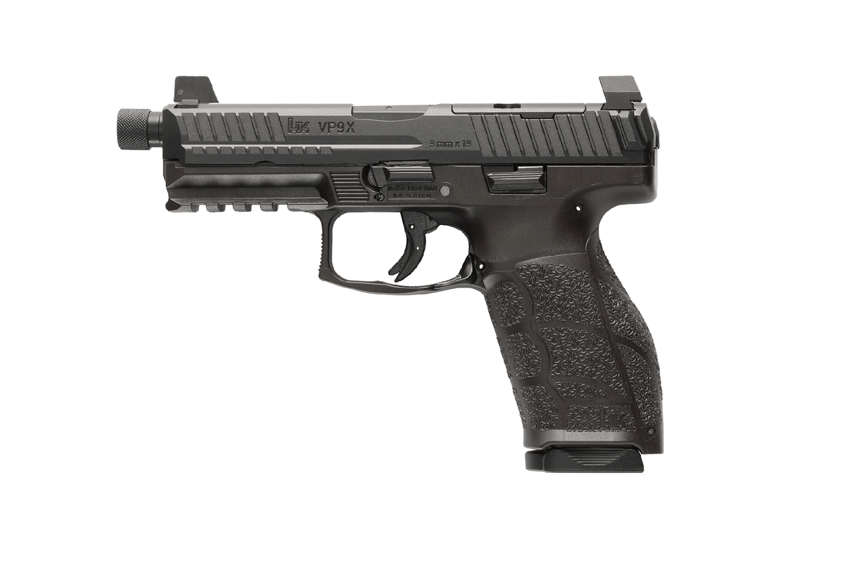 HK 81001223 VP9A1X Tactical Full-Size 9mm, 20+1, 4.70" Threaded Barrel