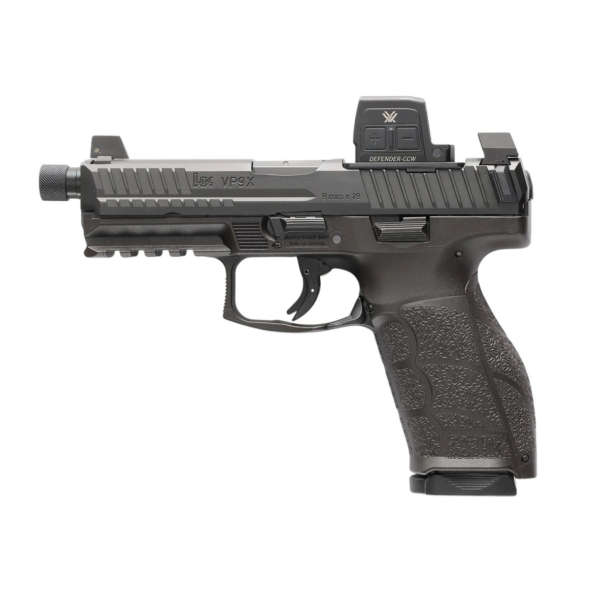 HK 81001364 VP9A1 X Tactical Optic-Ready 9mm Luger 20+1 4.70" Pistol w/Vortex CCW