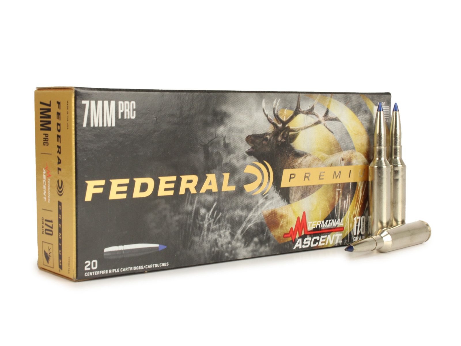 Federal 7mm PRC P7PRCTA3 Premium Classic Terminal Ascent 170 Grain