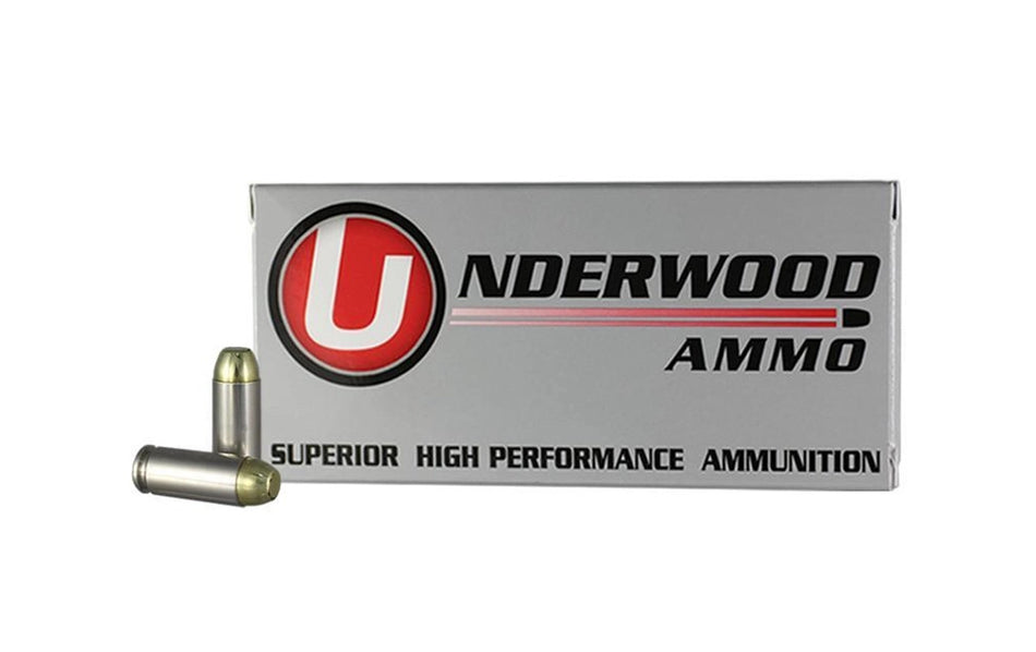 Underwood Ammo 10mm Auto 241 Flat Nose Full Metal Jacket FMJ 200 Grain
