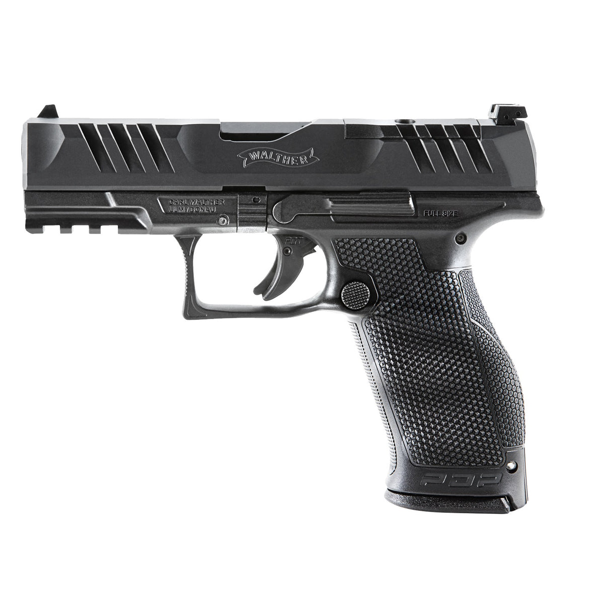 Walther PDP Optic Ready 9mm 4" Pistol, 18+1, Performance Duty Trigger