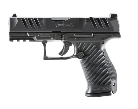 Walther PDP Compact 9mm 4" Optic-Ready Pistol, 15+1, Black