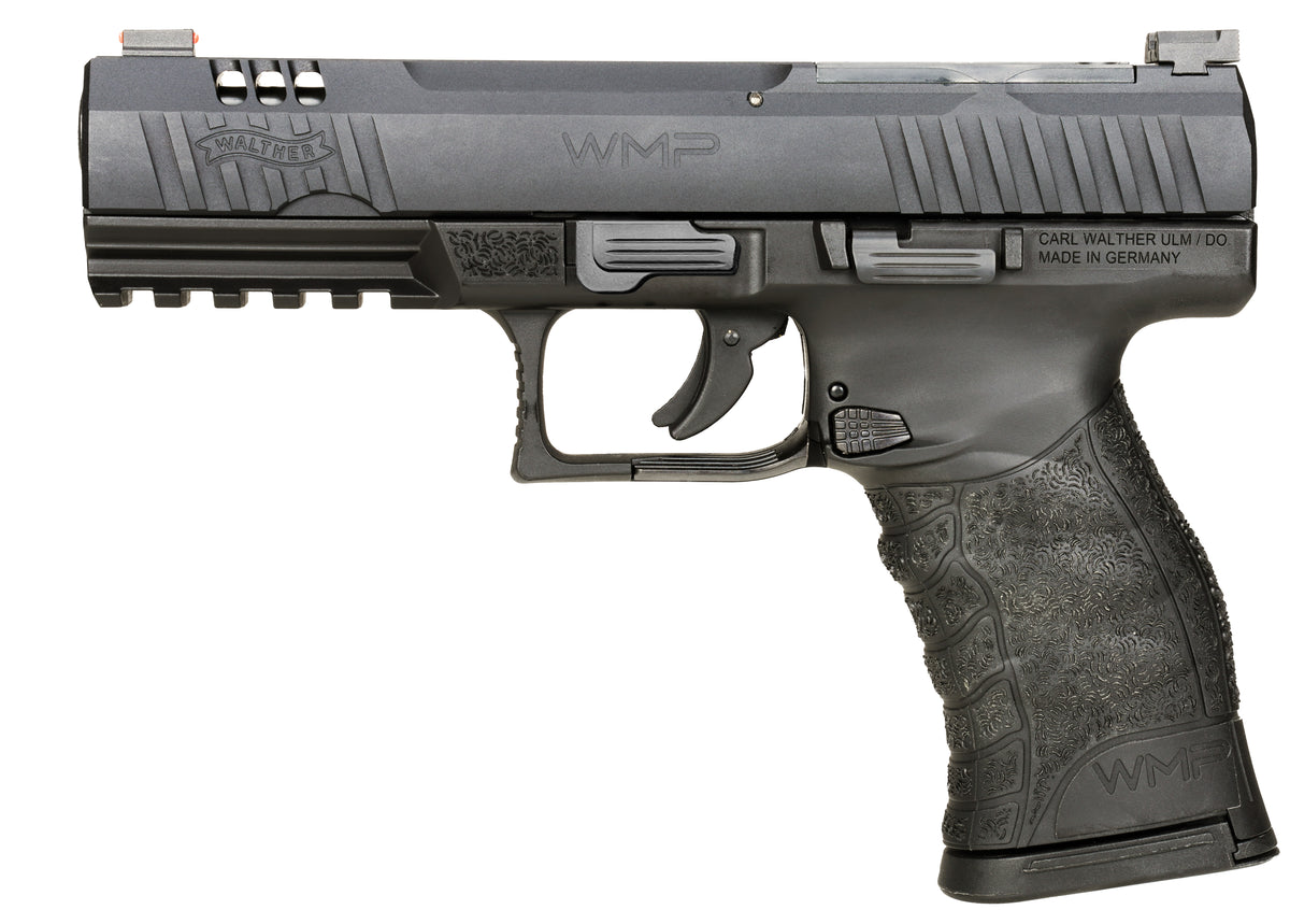 Walther WMP Optic Ready .22 WMR Pistol, 10+1, 4.5" Stainless Barrel, Right Hand
