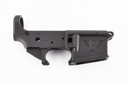 Wilson Combat Mil-Spec AR-15 Lower Receiver - Black Anodized Aluminum