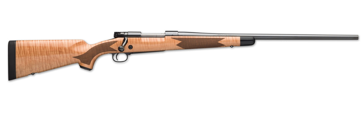 Winchester Model 70 Super Grade 7mm Rem Mag Bolt-Action Rifle, 26" Barrel, Gloss AAA Maple Stock