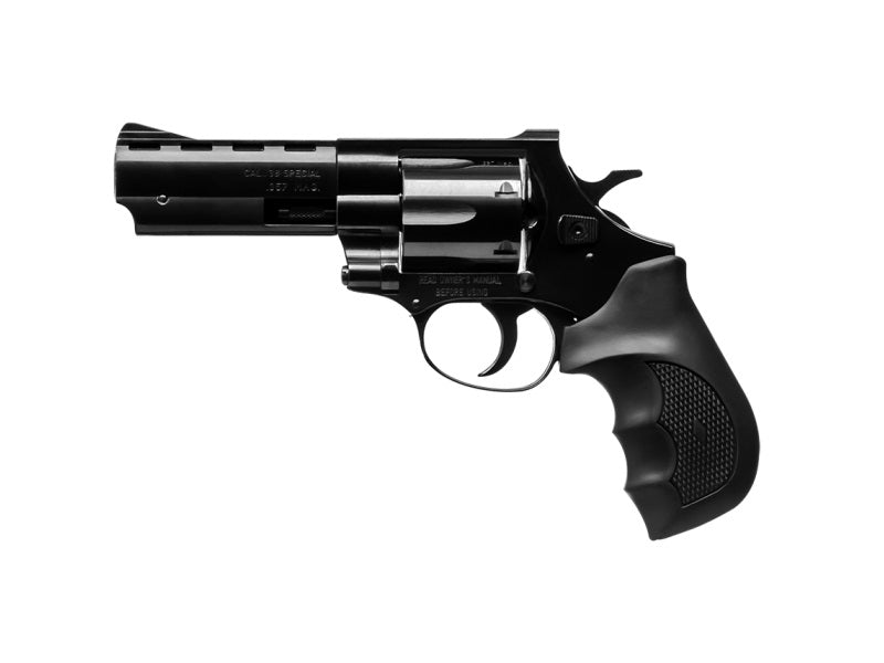 Weihrauch Windicator .38 Special 6-Round Revolver, 4" Blued Barrel, Rubber Grip