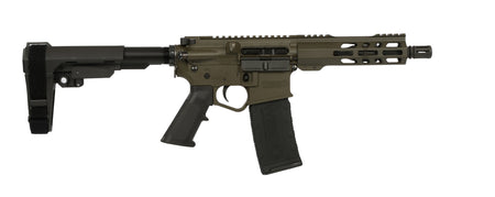 WA-15B 5.56mm OD Green 7.5" AR Pistol with SBA3 Brace