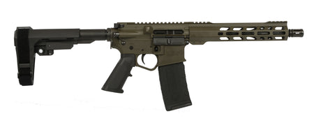 WA-15B 5.56mm OD Green 10.5" AR Pistol with SBA3 Brace