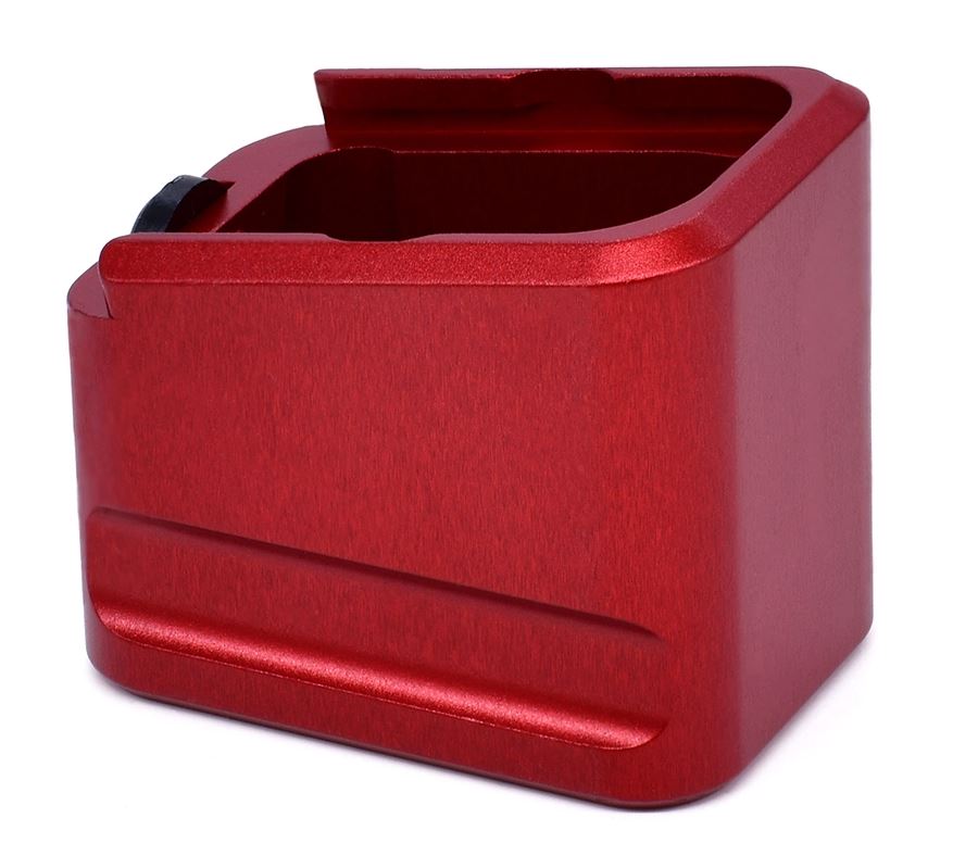 Glock 17/22 Red Mag Extension +5 9mm +4 .40 Cal 3115