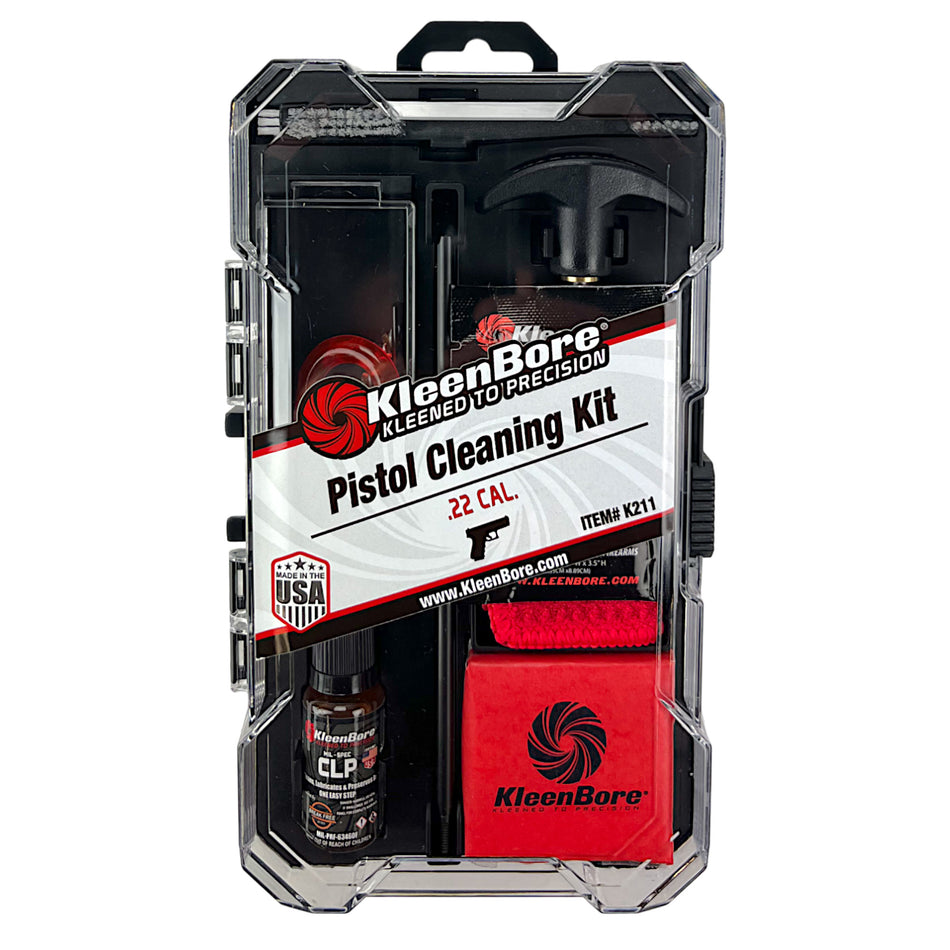 Kleen-Bore Pistol Cleaning Kit - .22 Cal