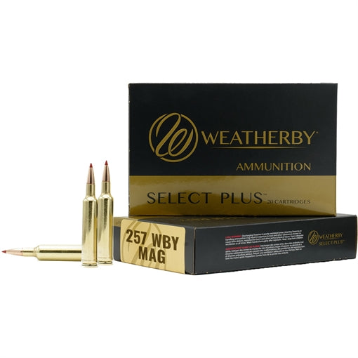 Weatherby .257 Weatherby Mag F257100SCO Select Plus Swift Scirocco Polymer Tip PT 100 Grain