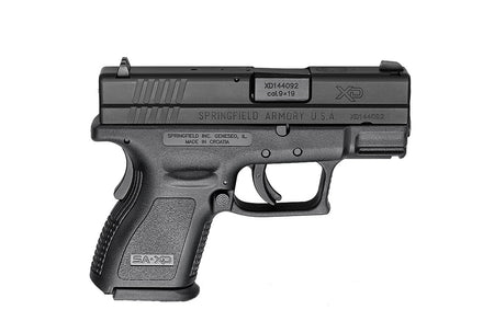 Springfield Armory XD9801 XD Sub-Compact 9mm Luger 10+1 3" Barrel, CA Compliant