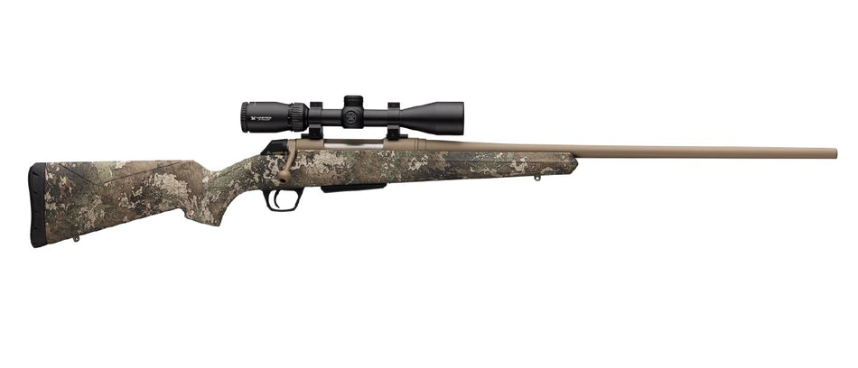 Winchester XPR Hunter 6.5 Creedmoor Rifle Package, TrueTimber Strata, Vortex Crossfire II Scope Included