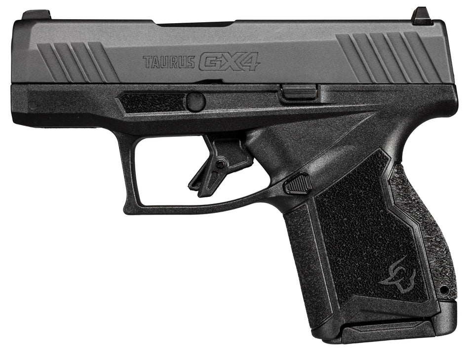 Taurus GX4 Micro-Compact 9mm Luger 10+1 3.06in Satin Black DLC Barrel Pistol