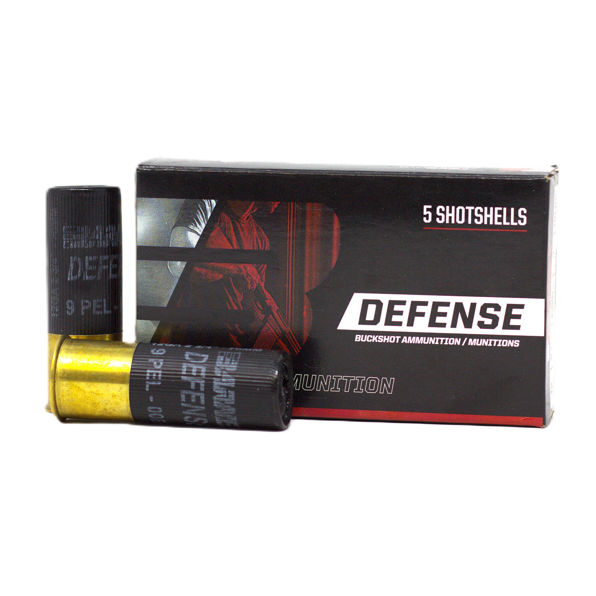 Barnes 12 Gauge 32009 Defense Self Defense 2.75" 00 Buck Shot 1325 FPS