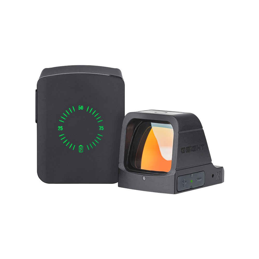 Osight X 1x 3 MOA Red Dot with 32 MOA Circle Reticle Black Anodized