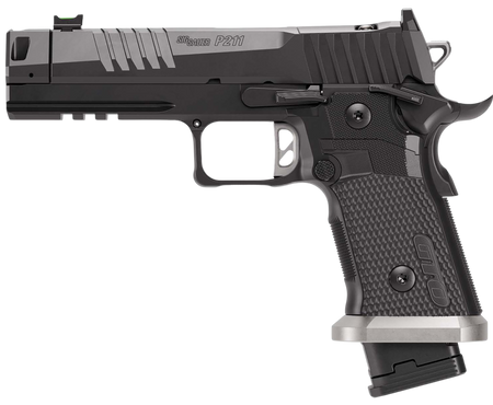 Sig Sauer P211 GTO Black with MACH3D compensator