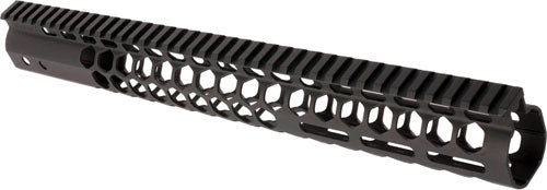 Guntec Air Lite 15 Inch Honeycomb M-LOK Handguard Black