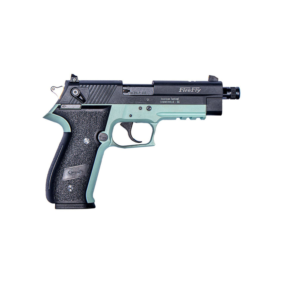 GSG FireFly .22 LR Pistol, 13+1, 4.90" Threaded Barrel, Mint Aluminum Frame