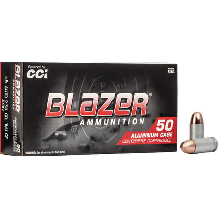 Blazer .45 ACP/Auto 3480 Clean-Fire Total Metal Jacket TMJ 230 Grain
