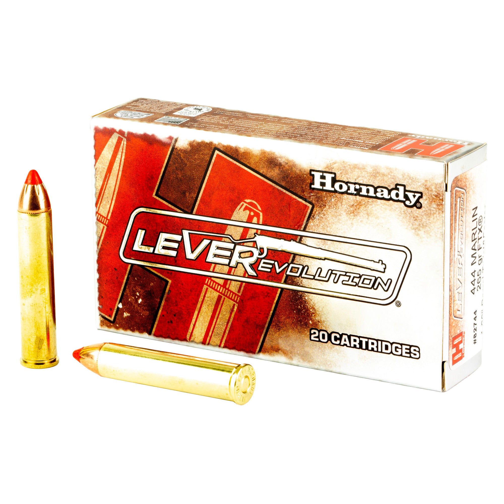 Hornady .444 Marlin 82744 LEVERevolution Flex Tip eXpanding 265 Grain