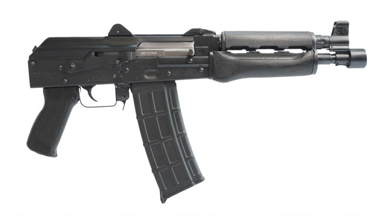 Zastava ZPAP85 5.56x45mm NATO Pistol, 10" Barrel, 30+1 Capacity, Dark Wood Handguard