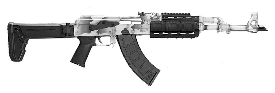 Zastava ZPAP M70 7.62x39mm Rifle, White Camo Finish