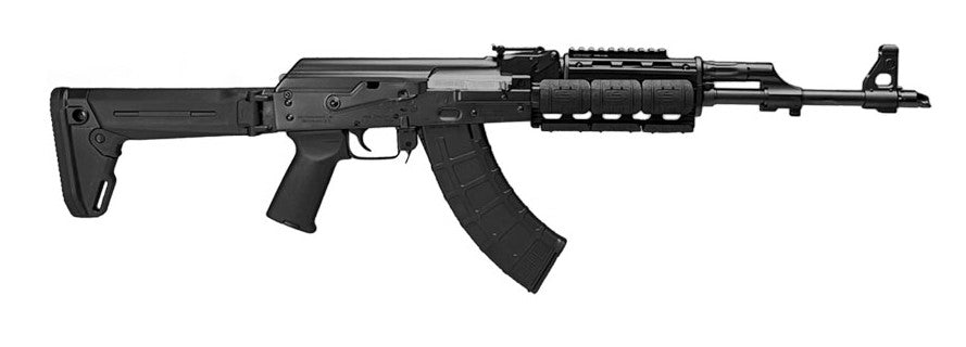 Zastava Arms USA ZR7762QR ZPAPM70 7.62x39mm Rifle, 30+1, 16.30" Barrel, Black Magpul Furniture, Zhukov Side Folder Stock, Picatinny Quad Rail