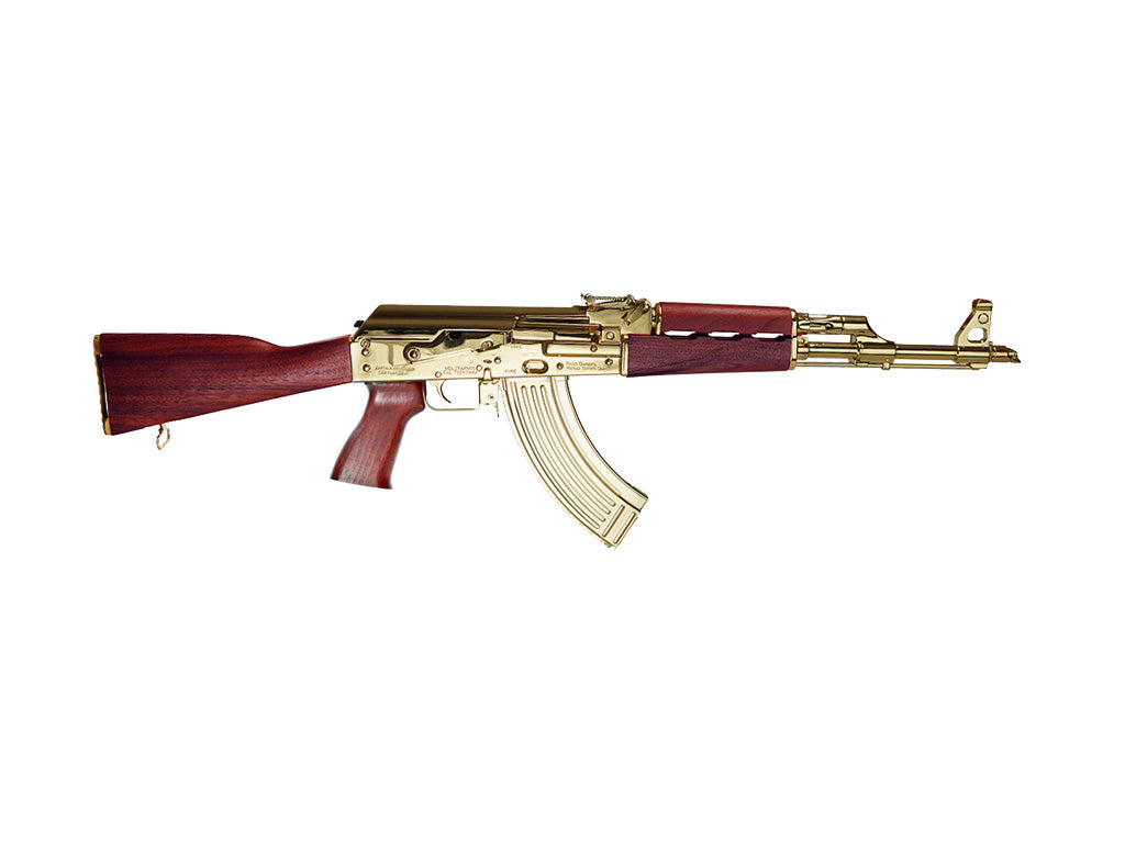 ZPAP M70 7.62X39 24K GOLD/SR SERBIAN RED